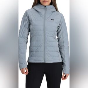 NWT Outdoor Research Shadow Water Resistant
Insulated Hooded Jacket Sz S